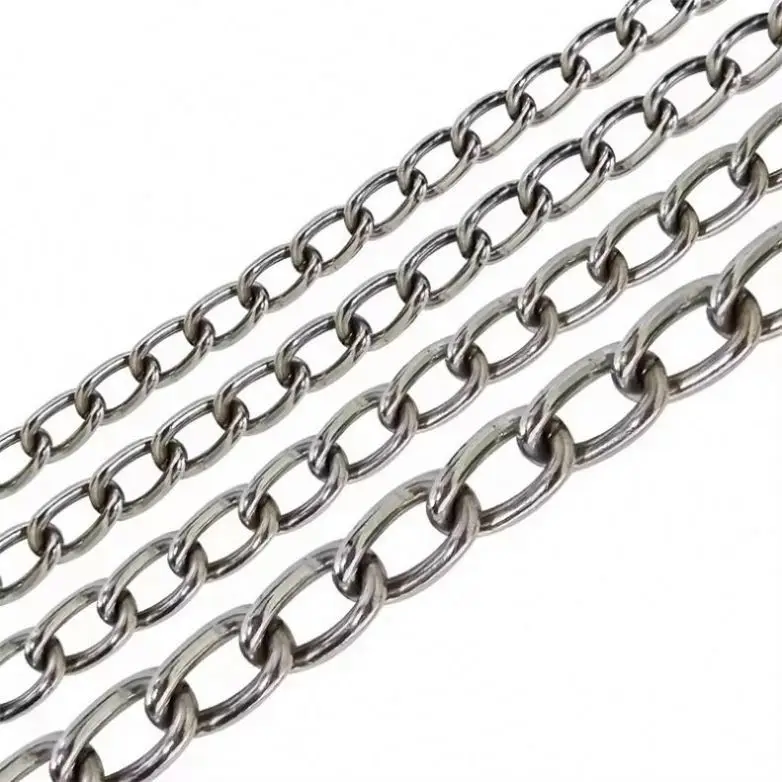 Wholesale Heavy Duty Link Chain Mild Steel Stainless Steel Long Link Chain