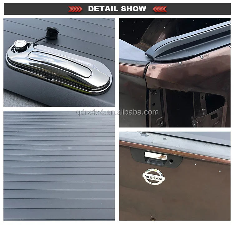 
hard truck bed tonneau cover for Navara NP300 