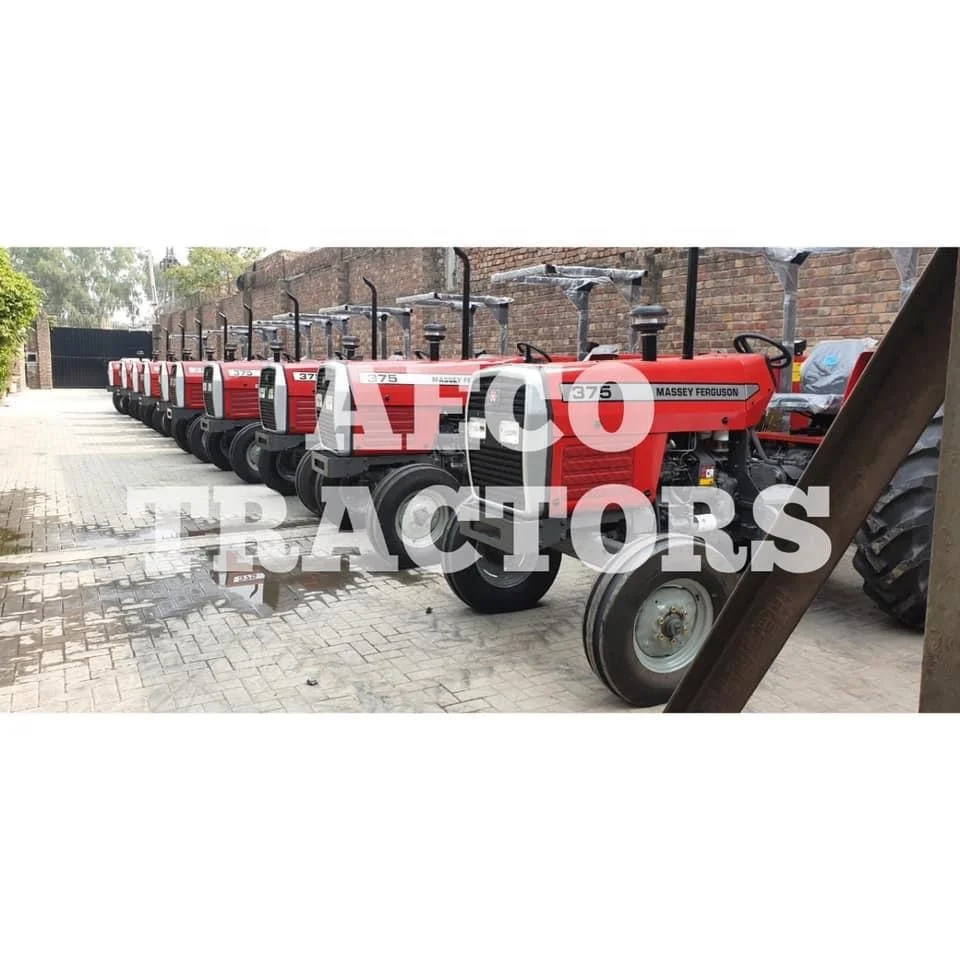 USED MASSEY FERGUSON 375 TRACTOR 2WD 75HP FARM TRACTOR