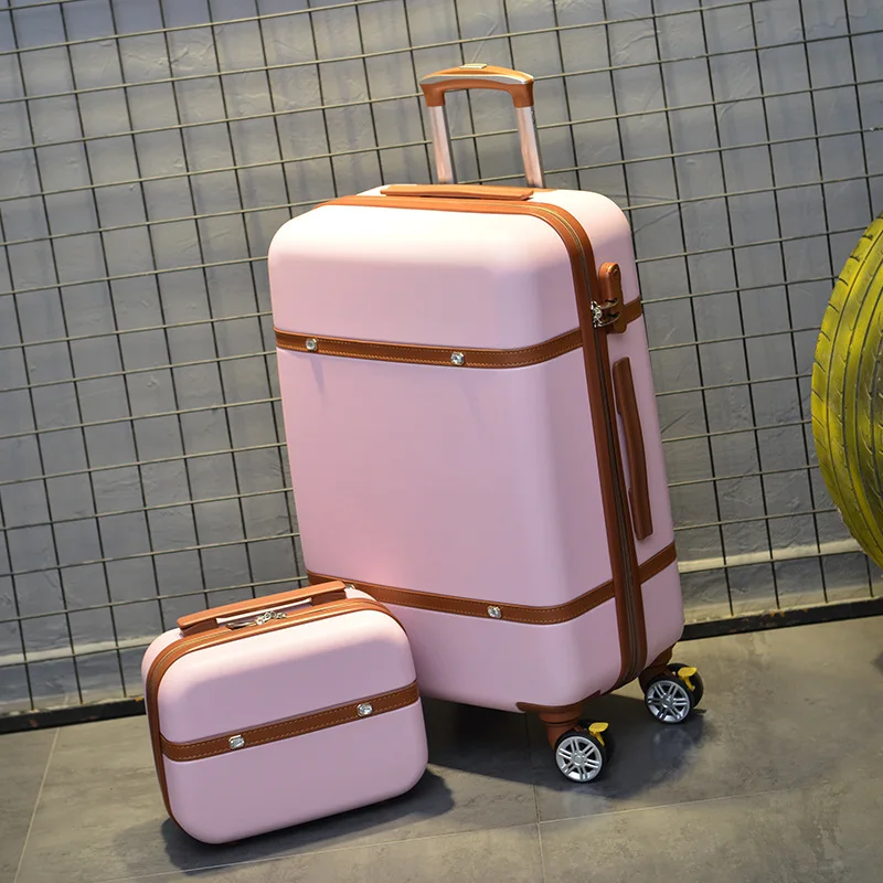 
Competitive Price Rolling Travel Suitcases Trolley Spinner Upright Luggage 
