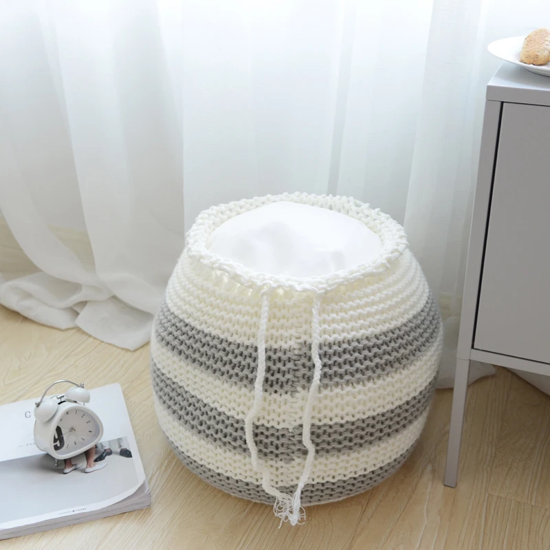 Cheap Price Hot Selling Comfortable Soft Different Size Custom Round Removable Washable Cotton Chair