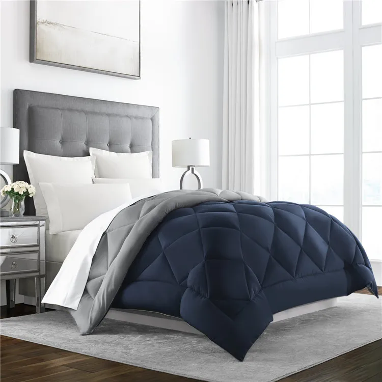 
High Quality Anti-Mite White Brushed Polyester Quilt Comforter Duvet 