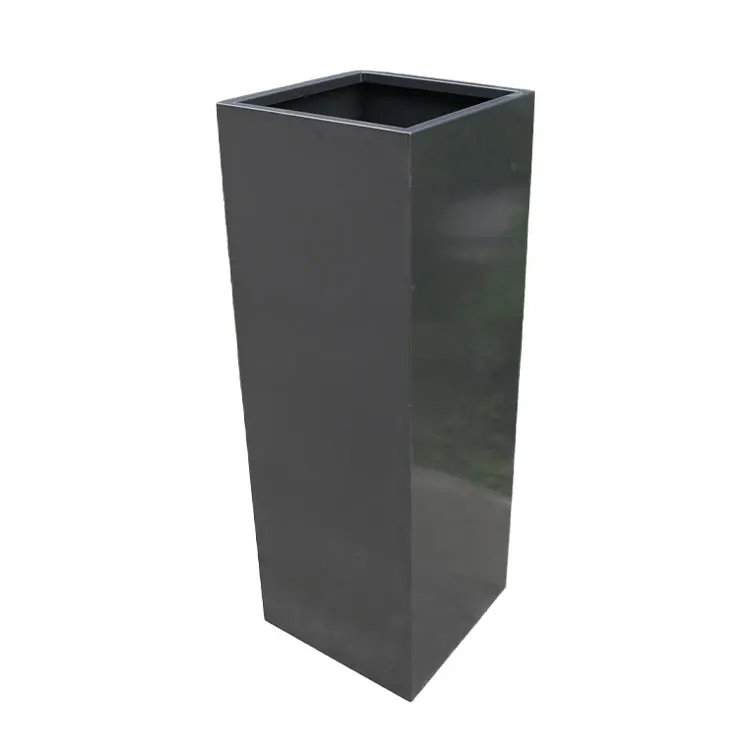 luxury indoor outdoor garden metal high vertical large plant pot flower vase
