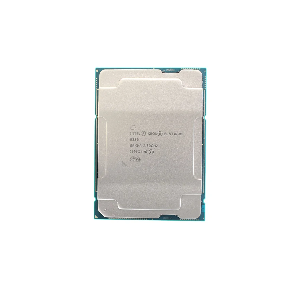 Intel Xeon Platinum CPU Processor 40 Core 2.3GHZ 60MB L3 Cache 270W SRKHR Server CPU 8380