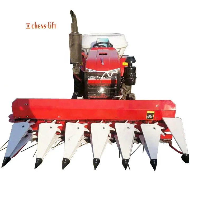 Agricultural small bcs reed soya bean grass wheat mower with seat and steering wheel reaper binder machine