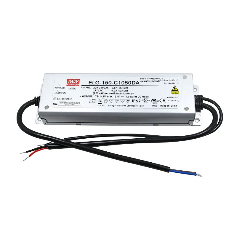 Mean Well ELG-240 Outdoor Power Supply 240W Dimmable Power Supply Waterproof Electronic Led Driver
