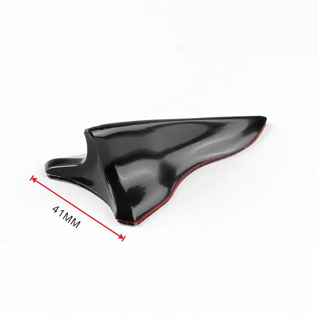 Воздухогенератор вихревого типа из углеродного волокна, 5 шт., набор клейких плавников, спойлер, крыло багажника D