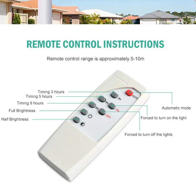 
Outdoor Lighting 100W 200W 300W Integrated All In One Solar Street Lamps Lamparas Solares Garden Road Solar Led Street Light 
