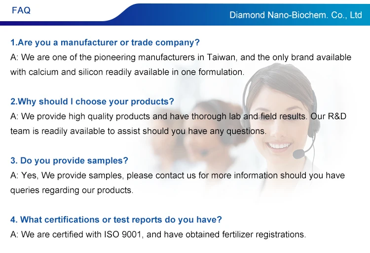 Calcium fertilizer trace elements