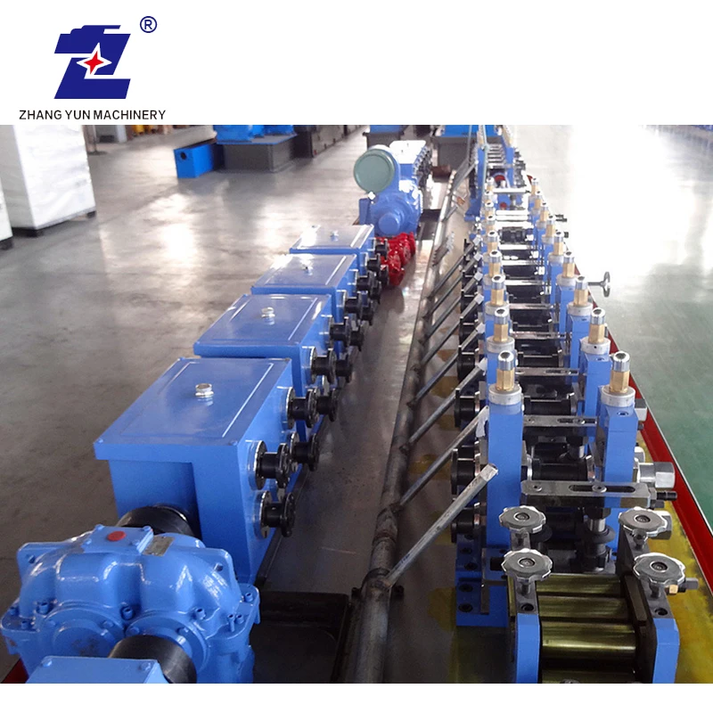 Quality Frequency Automatic Stainless Steel Round Square Pipe Tube Rolling Welded Making Machine Mill Production Line