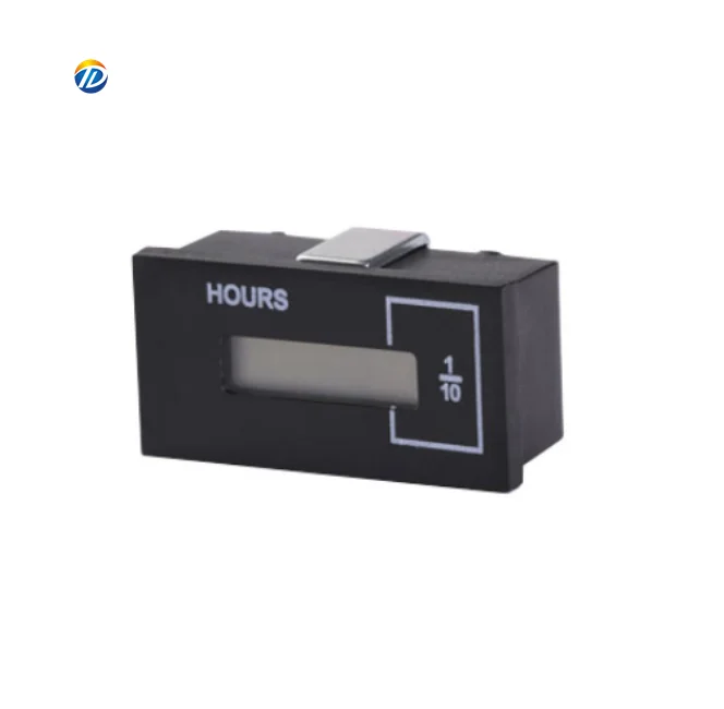 Factory wholesale Lcd digital mechanical Excavator hour meter DC 12v 24v AC 150V-240V 6 digit digital counter meter