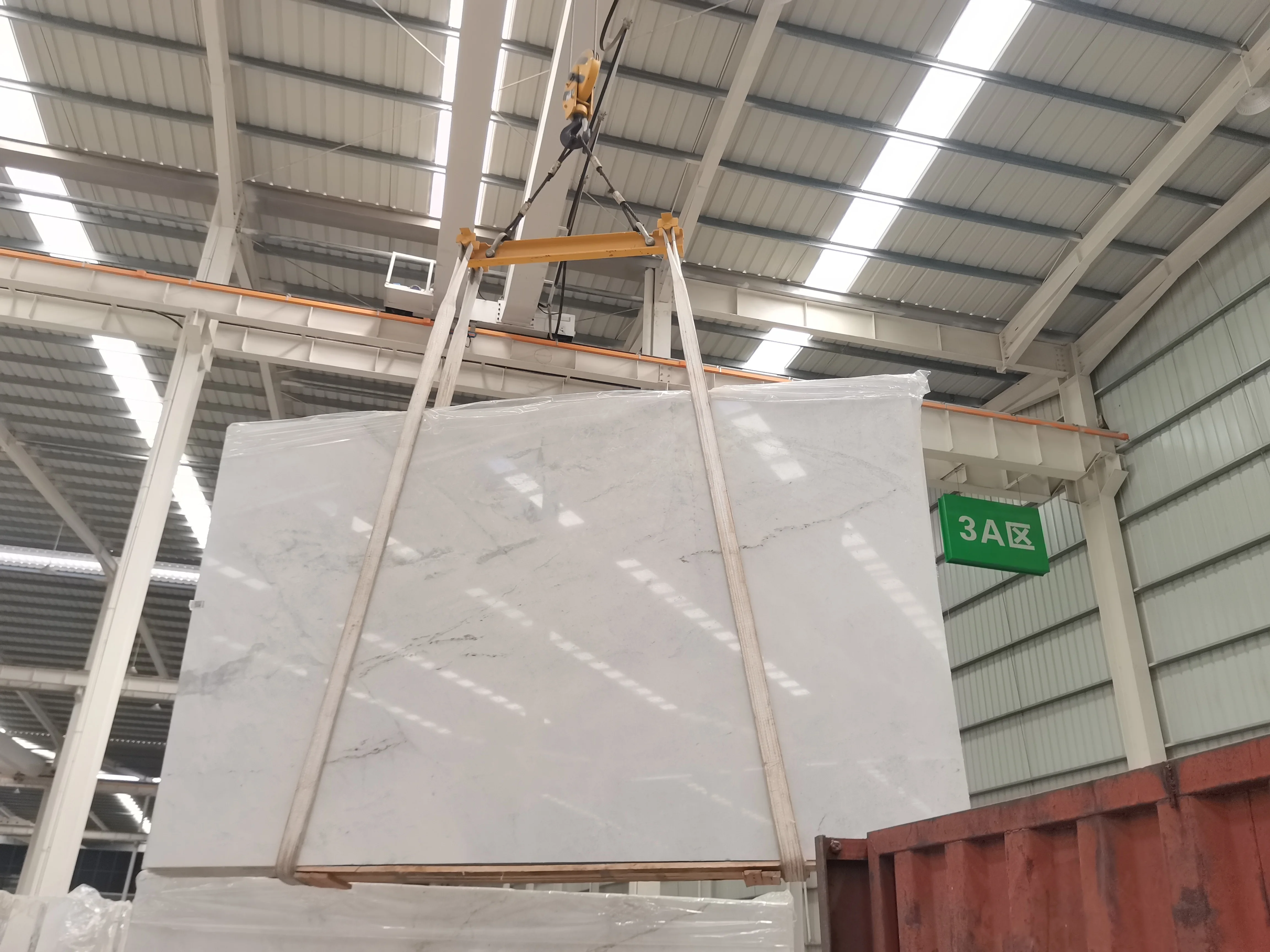 China White Bianco Vena Marble Slabs For Counter top Floor