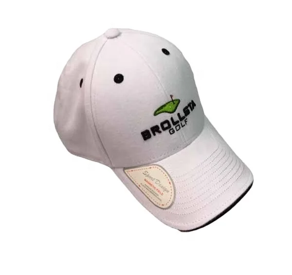 China golf hat manufacturers custom 6 panels golf baseball caps with magnet golf caps custom embroidery logo