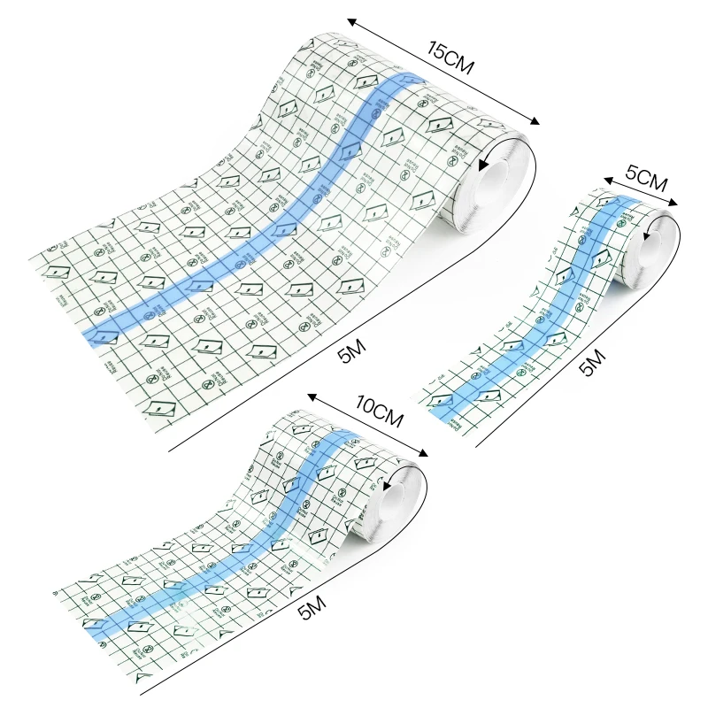 Strong Adhesive Medical Glue Waterproof PU Film Transparent Tattoo Tape