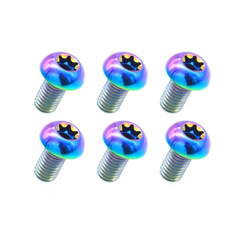 M5 Mtb/road велосипедные дисковые тормозные винты для винтов M5x10mm T25