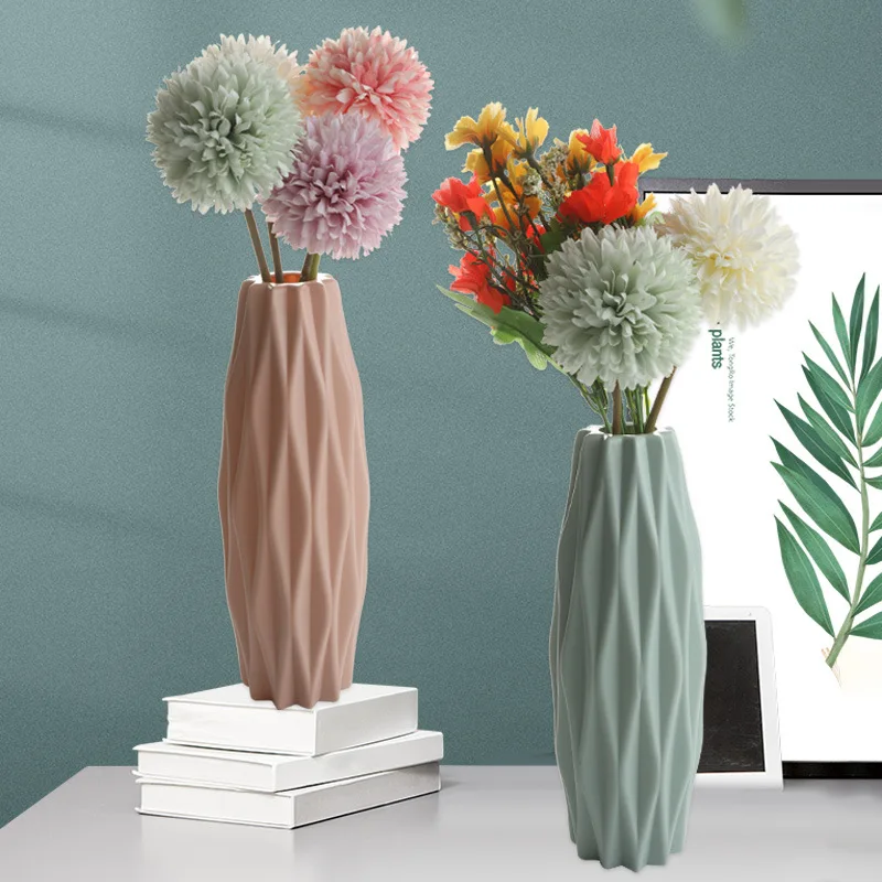 Creative simplicity plastic nordic vasehome flower arrangement flower device Living room decorative ornaments