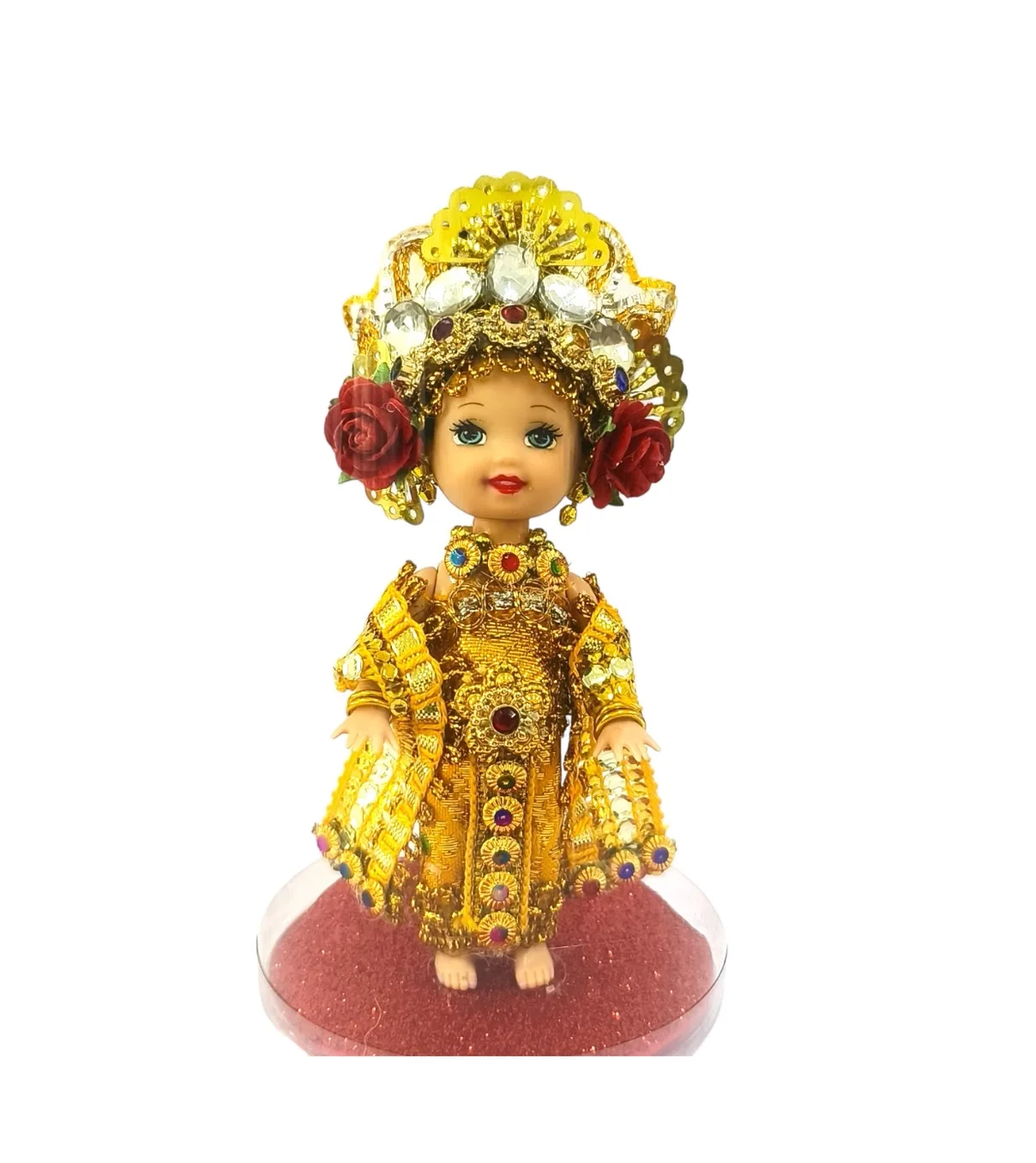 Premium Product From Thailand Little Doll In Handmade Dress Thai Souvenir Collectible Handicrafts From Thai Craftsmen