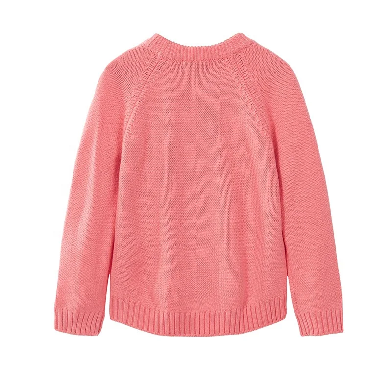 
Gabby Loop Kids Soft Winter Crew Neck Long Sleeve Plain Knit Wool Mix Pullover Sweater For Children Kids Sweaters Girls 