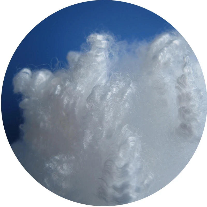 3dx64 мм заполняющий материал с использованием девственного HCS полый конъюгированный силиконизированное полиэфирное волокно для