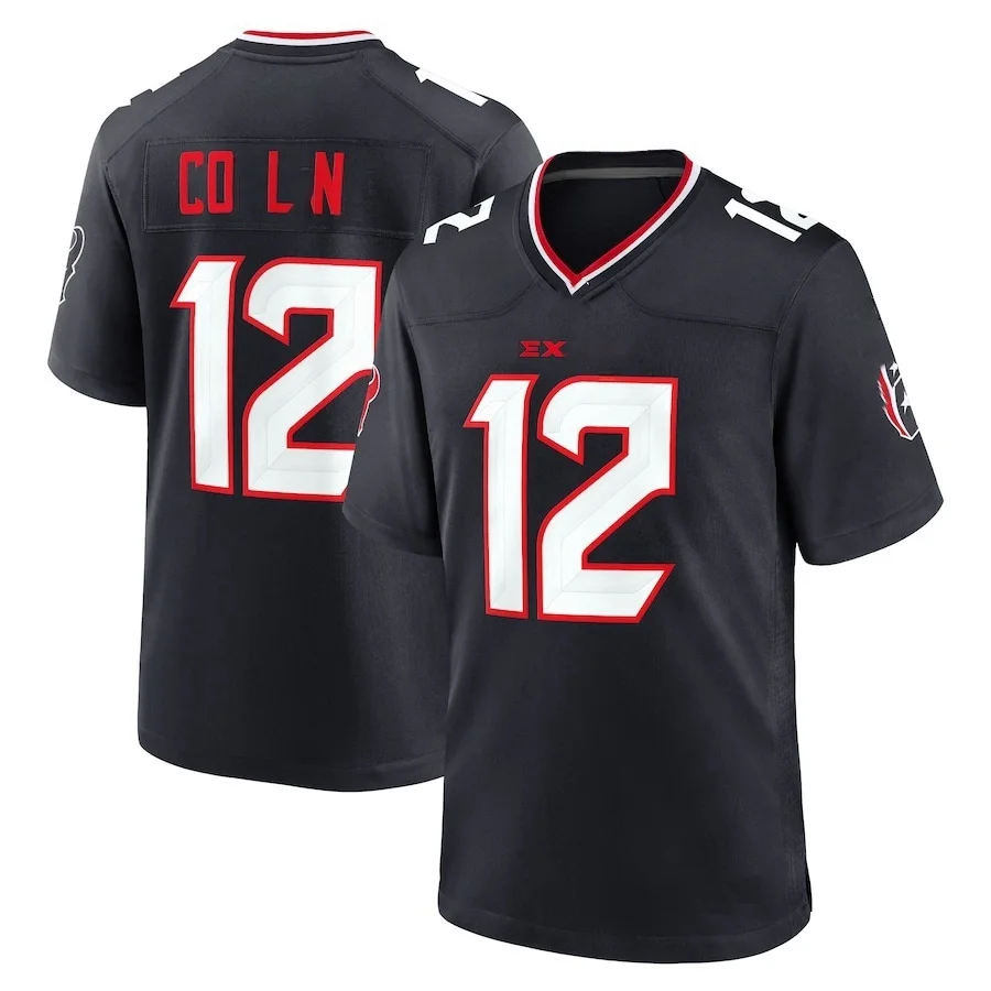 Wholesale American Popular Team Houston No.12 Rugby Jerseys high-quality Customized Rugby Jerseys