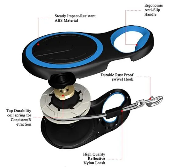 Automatic Extendable Traction Training Pet Rope Lead Heavy Duty adjustable Retractable Dog Leash