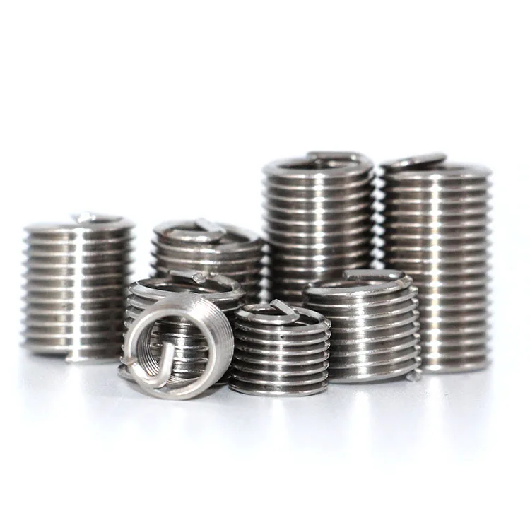 High temperature resistant m6x12.5d m7x1 m16 to m12*1.25 Inch size wire thread insert