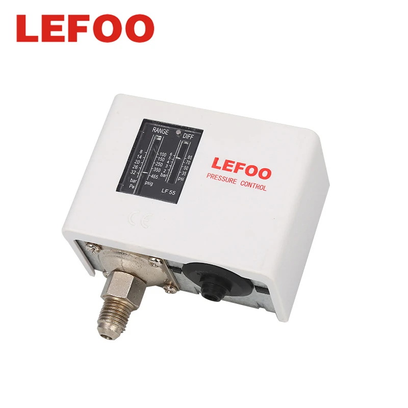 LEFOO Water Fluid Refrigerant For Modern Refrigeration Pressure Switch