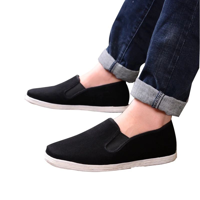 Chinese Traditional Cloth Tai Chi Shoes Handmade Classic Light Weight Kung Fu Shoes
