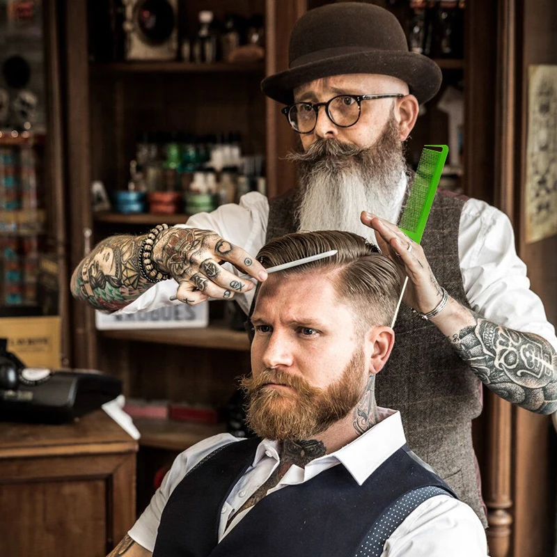 Factory Sale Parting Combs Hairdressing Highlights Combs Straightener Highlighting Hair Salon Accept Custom Logo