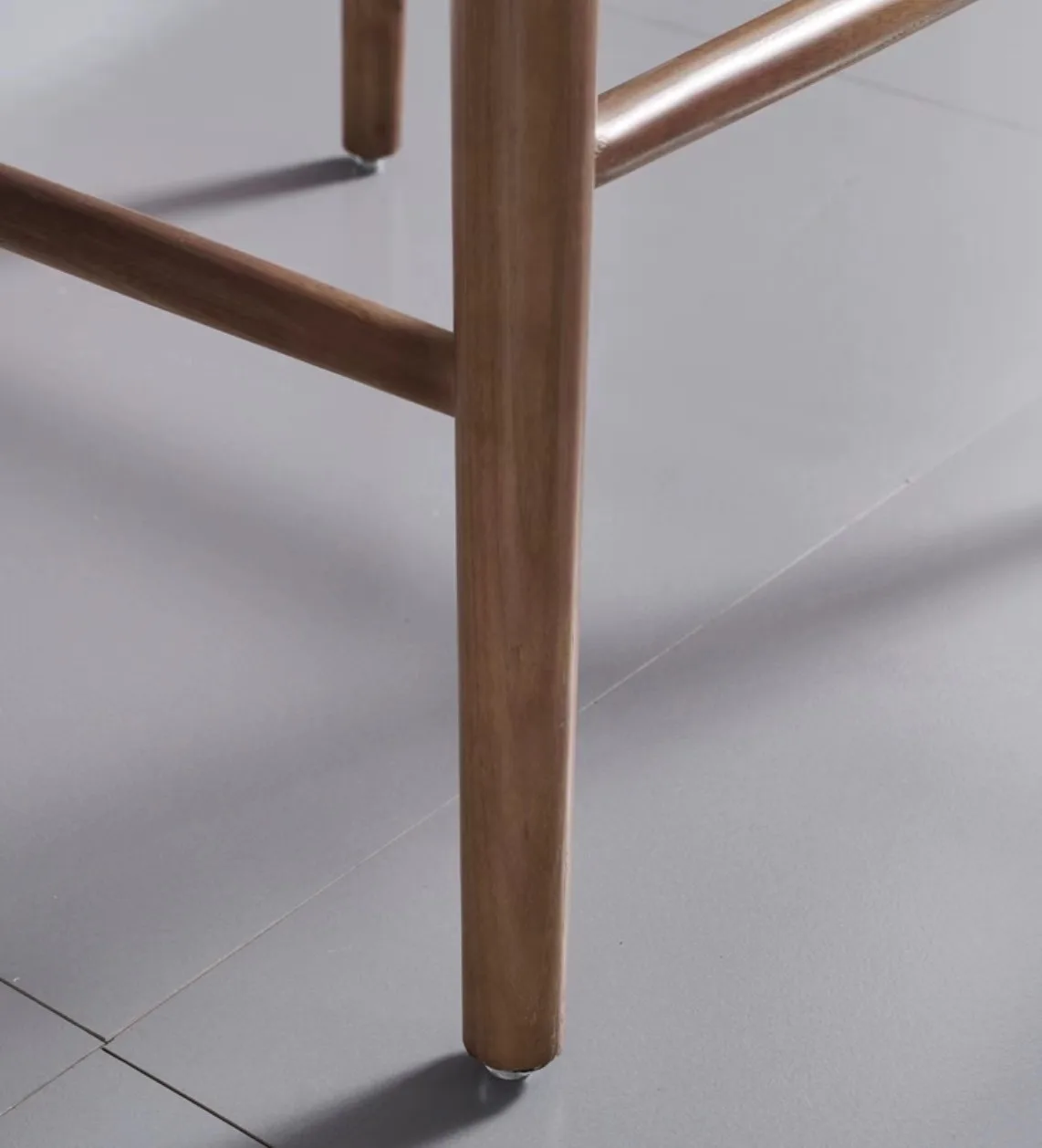 Nordic Style Household Hotel Furniture Solid Wooden Chair Design Upholstered Chair Restaurant Ox Horn Dining Room Chairs