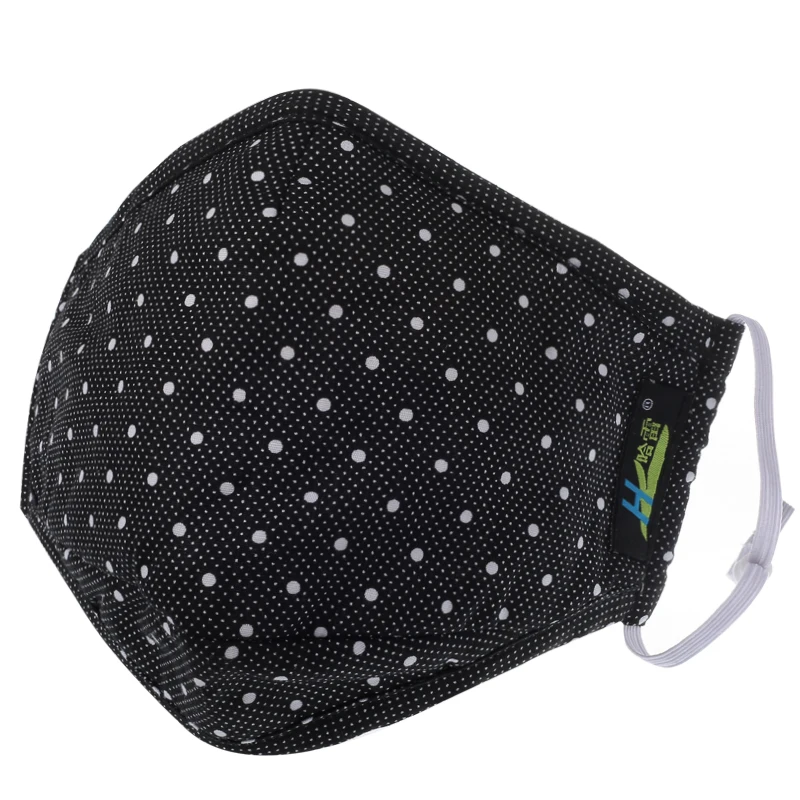 Antipollution Pollen Pm 2.5 Dust Mouth Cover Cotton Fabric N95 Electric Face Mask with OEM Logo