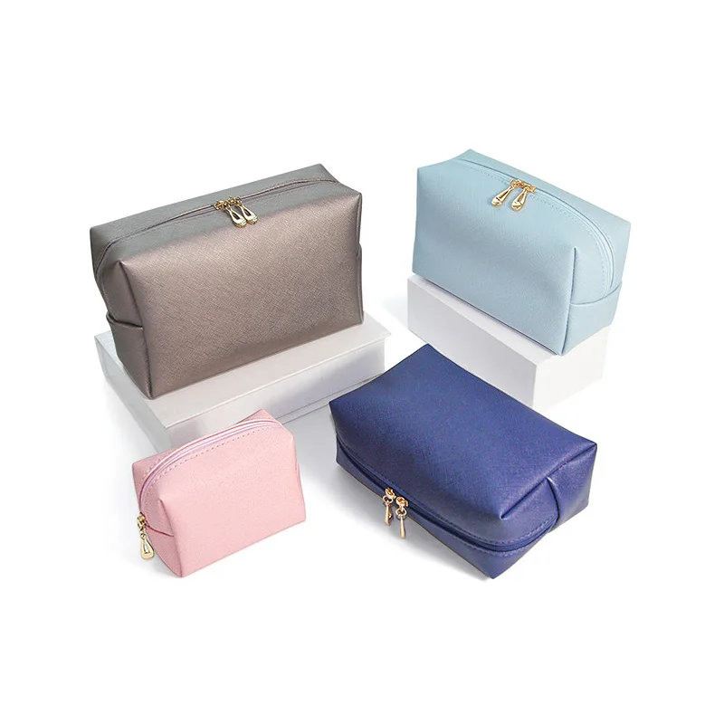 Factory Custom Design Wholesale Various Kinds of Travel Cosmetic Bag Waterproof PU Make Up Pouch