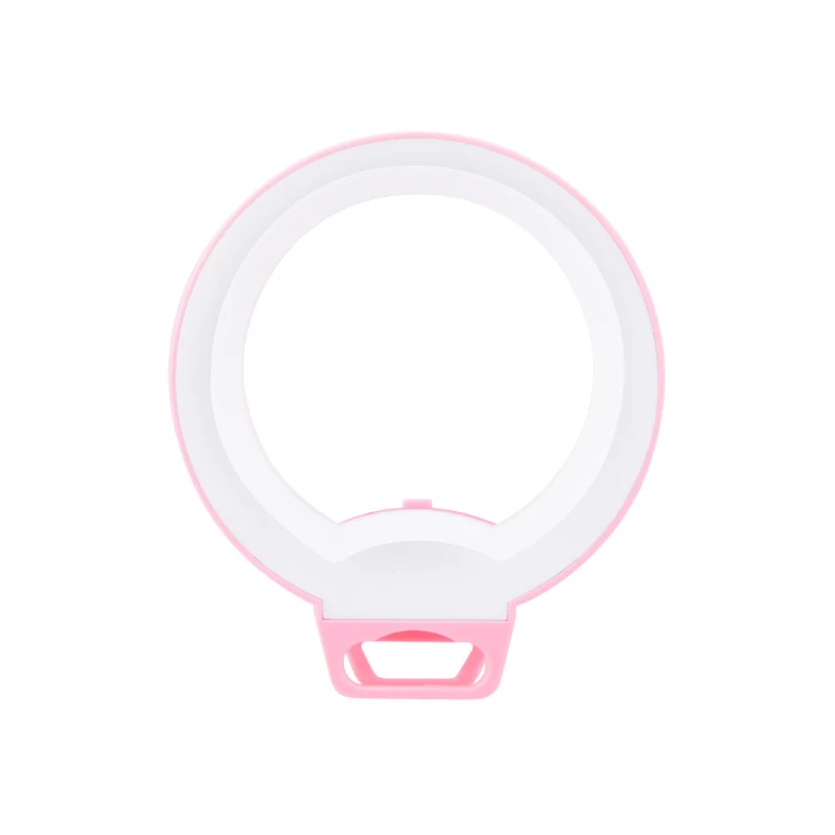Перезаряжаемая камера селфи кольцевой свет вспышка мобильный сотовый телефон Sefie заполняющий светодиодный свет с 3 режимами