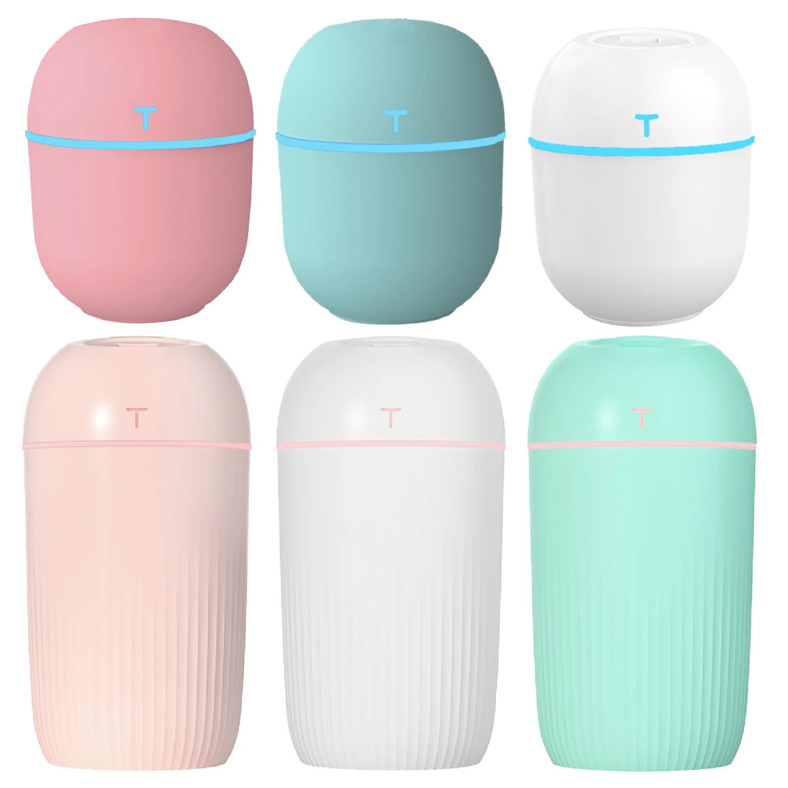 Hot Sale Car Small Air Humidifier Aroma Diffuser Portable Rainbow Steam Smart Mist Humidifier Purifier