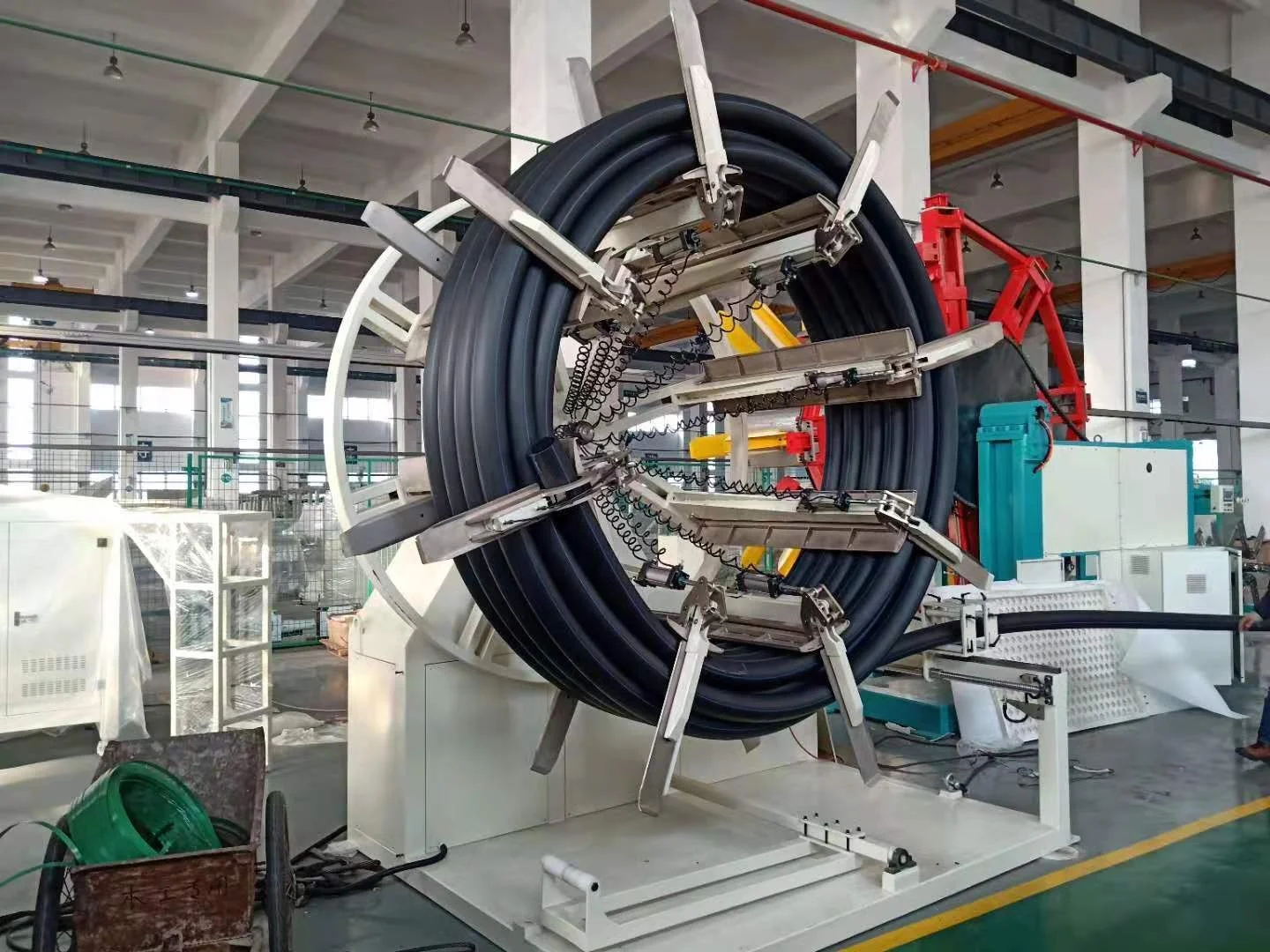  Высококачественная машина для обмотки труб hdpe/машина