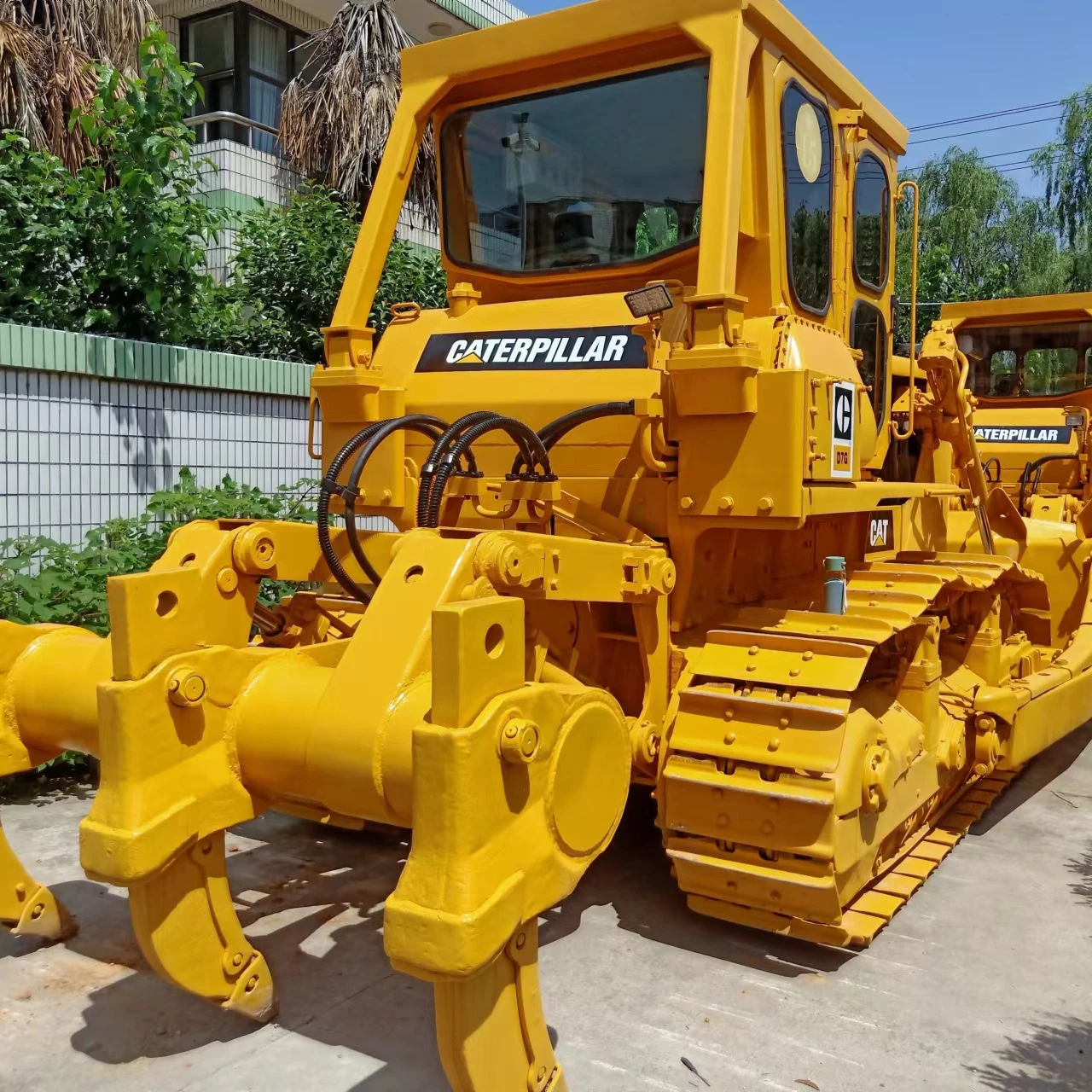Used Crawler Tractor Cat D7g Secondhand Caterpillar Track Bulldozer