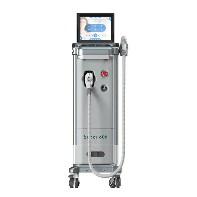 Аппарат для удаления волос диодным лазером с тремя длинами волны 755/808 нм