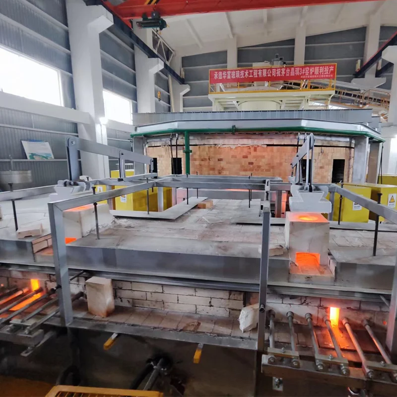 Quartz glass tempering melting furnace small capacity electric melting furnace production line glass equipment