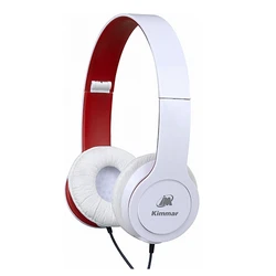 Lightweight 3.5mm foldable wired over-ear headphone 40mm speaker sports headset for computer/mobile phone use