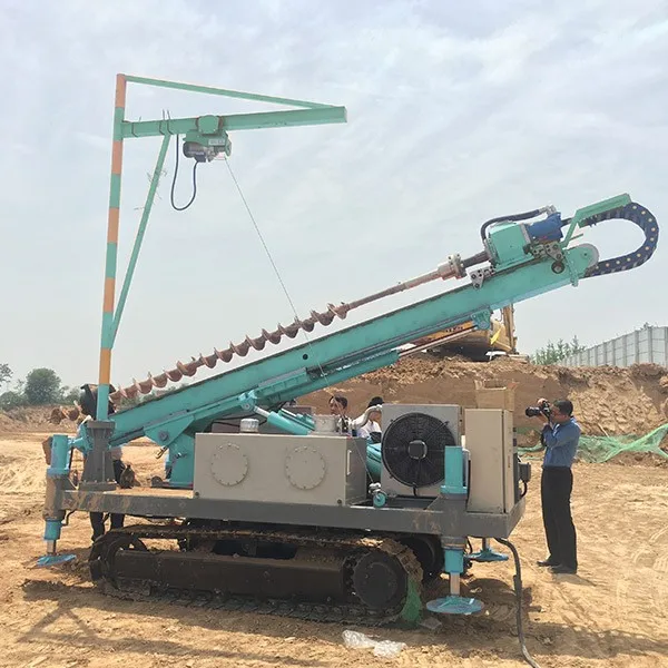 Crawler Hydraulic Control Anchor Jet Grouting Drilling Rig For Geotechnical Foundation