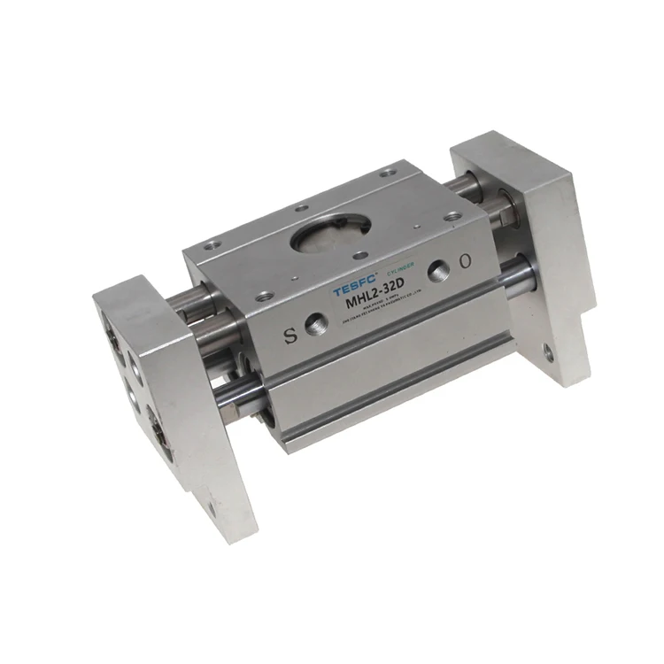 Дешевый Гидравлический пневматический цилиндр Fingerfinger Compact Hfkl16 Hfkl20 Hfz 25X50 Air 4 Finger