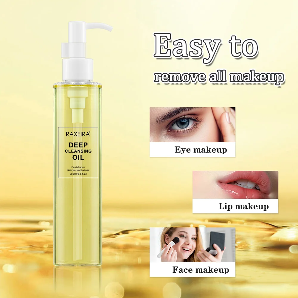 Private Label Skin Care Nourishing Refreshing Daily Makeup Remover Pure Cleansing Oil