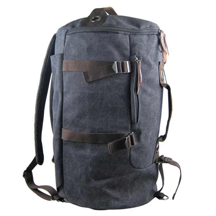 High Quality Waterproof  Large Capacity  Weekend Canvas Shoulder Laptop Sport Travel Bag