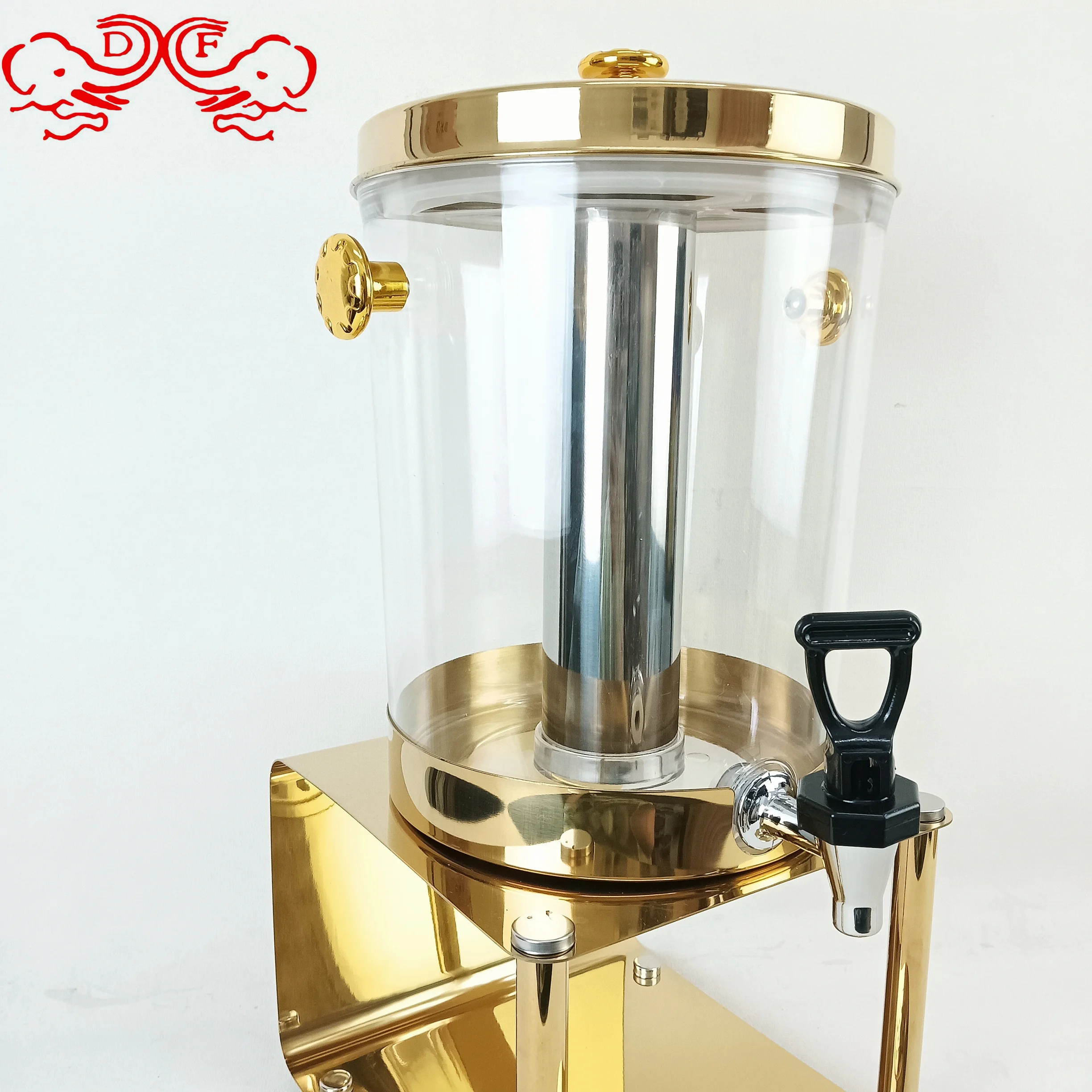DF Trading House Professional Factory 8 Liter Deluxe Buffet Supplies  Juice Dispenser Tea Coffee Cooler & Warmer Parties