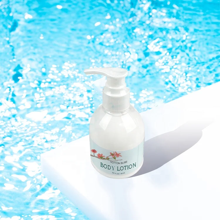 OEM Wholesale Cotton Bliss Scented Refresh Body Milk Bathroom Moisturizing Nourishing Body Lotion