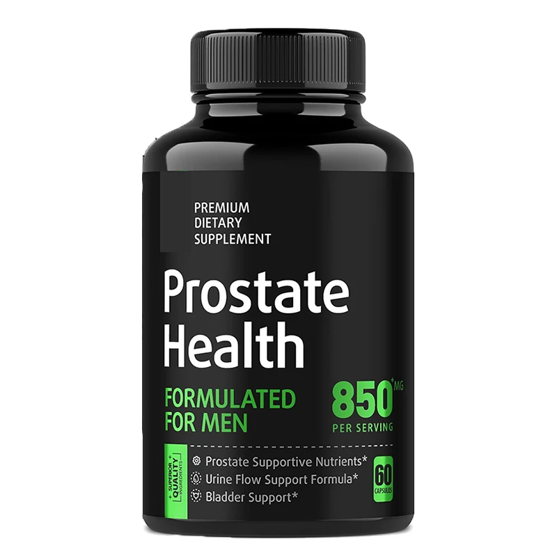 Customized Oem Private Label Advanced Health Formula Pure Prostate Supplement Men Health Care Prostate Support Herbal Capsules