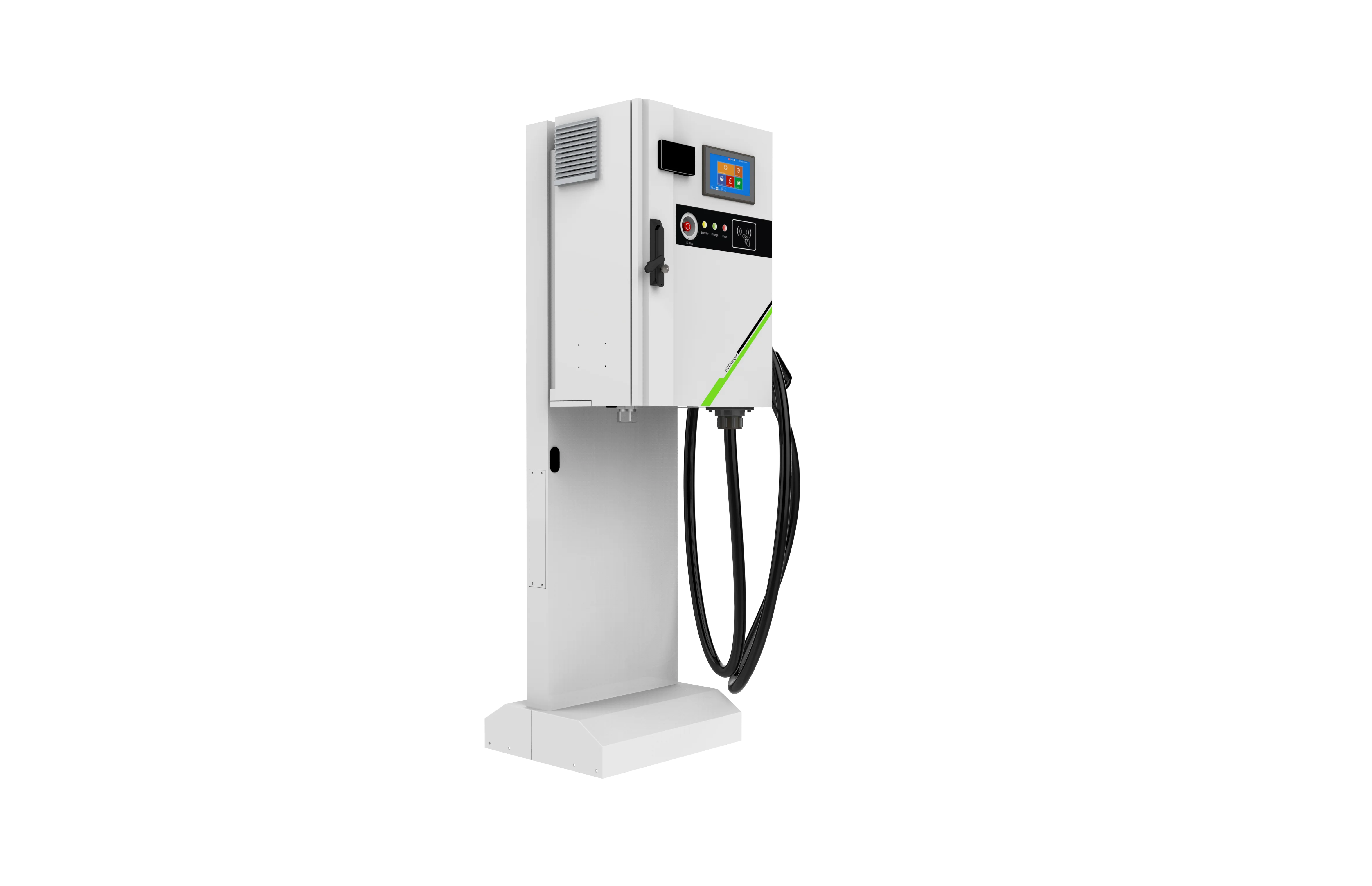 Hiconics 30 кВт DC быстрое зарядное устройство OCPP EV зарядная станция с разъемами CCS и CHAdeMO