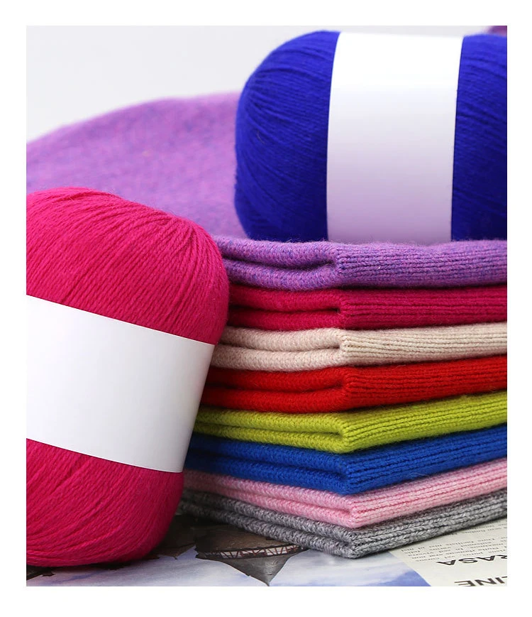 Good Flexibility 16s 100% Wool Baby Mohair Yarn