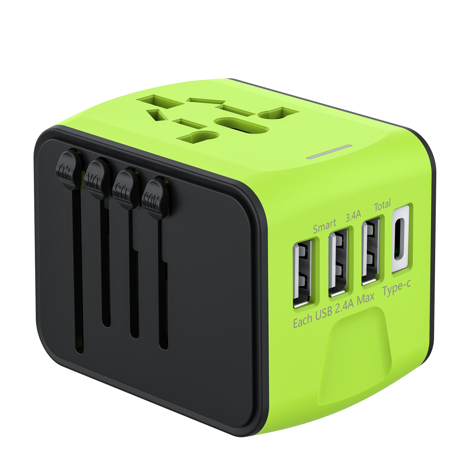 Universal Travel Adapter USB Charger AC Power Adapter UK EU AU US Plug Adaptor