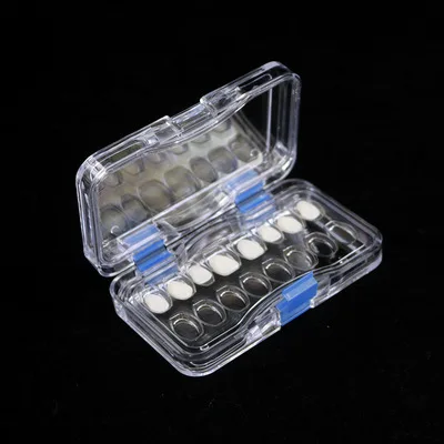 Wholesale New High Quality Plastic Dental Box Retainer Case with Transparent Plastic Film